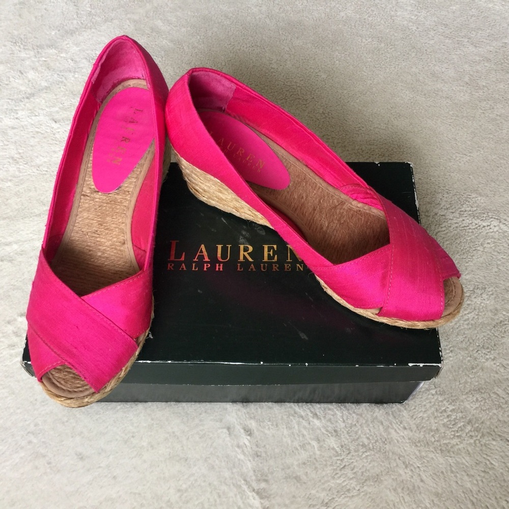 Ralph Lauren wedges!