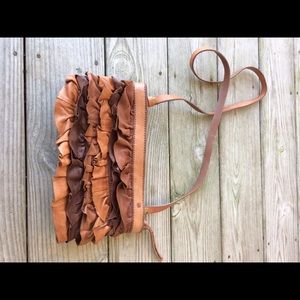 Lucky Brand leather cross body bag