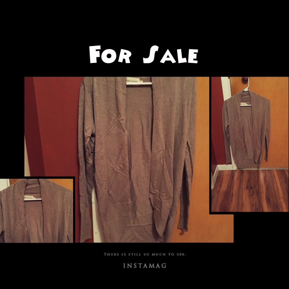 Cardigan soft and lightweight!