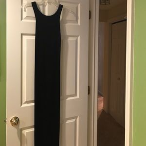 Holiday/wedding Black velour Anne Taylor formal dress
