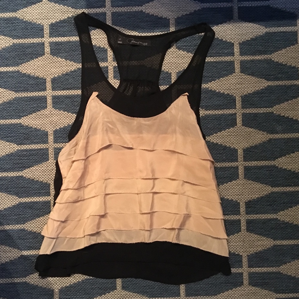 Patterson J. Kincaid Silk Panel Tank