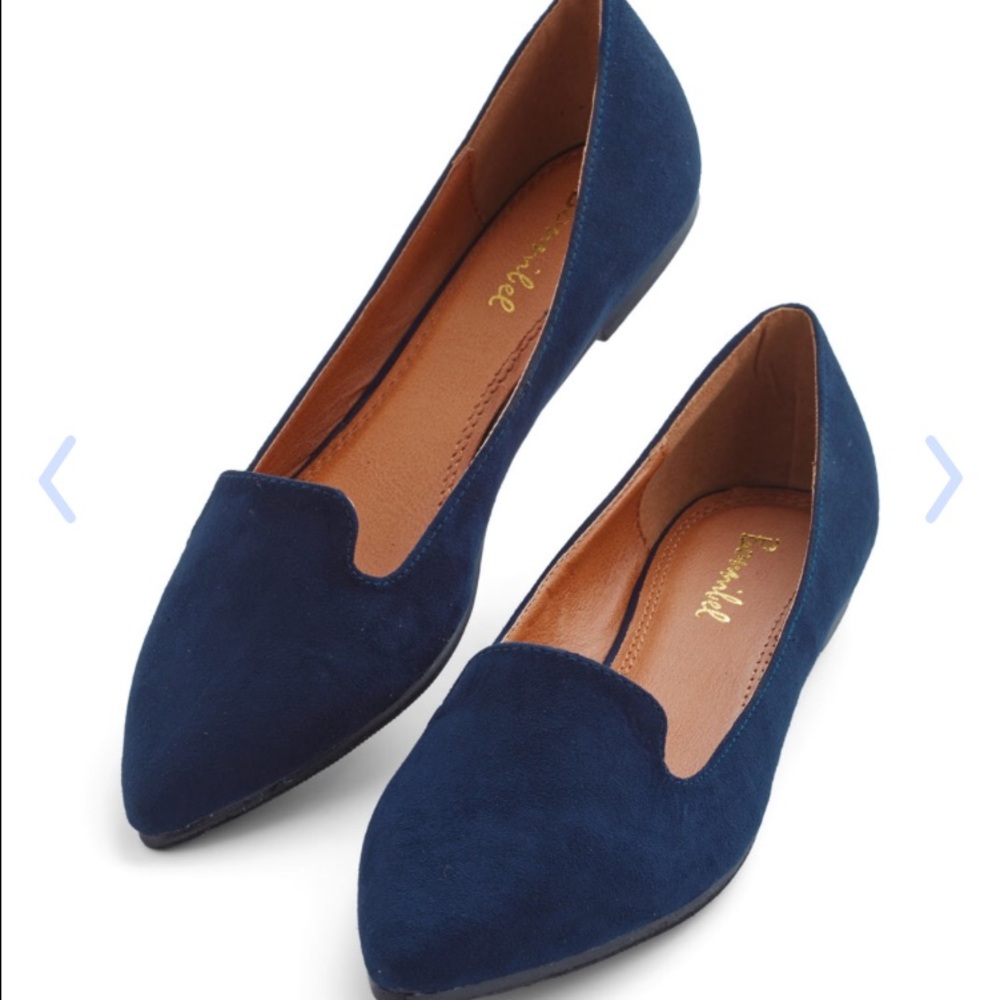 Modcloth Tickled Tourist Flats