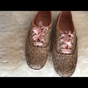 Kate spade for Keds Rose Gold sneakers