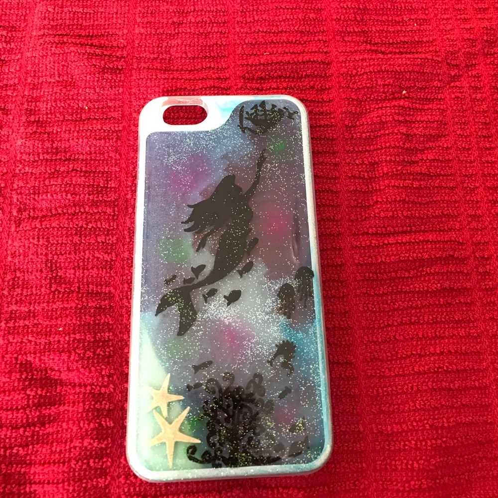 GORGEOUS glow in the dark Little Mermaid case