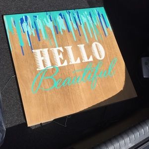 Hello beautiful room decor