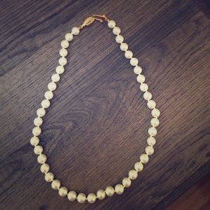 Faux Pearl Necklace