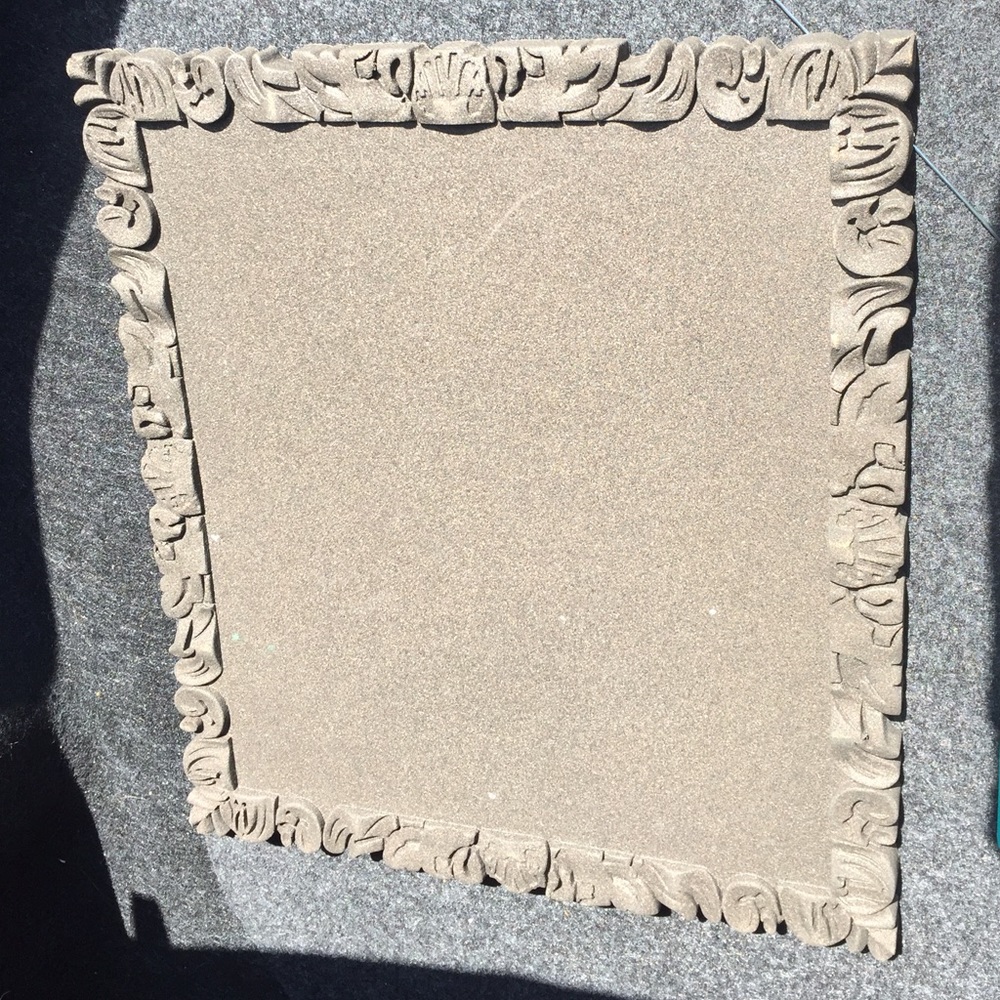 Black cork board