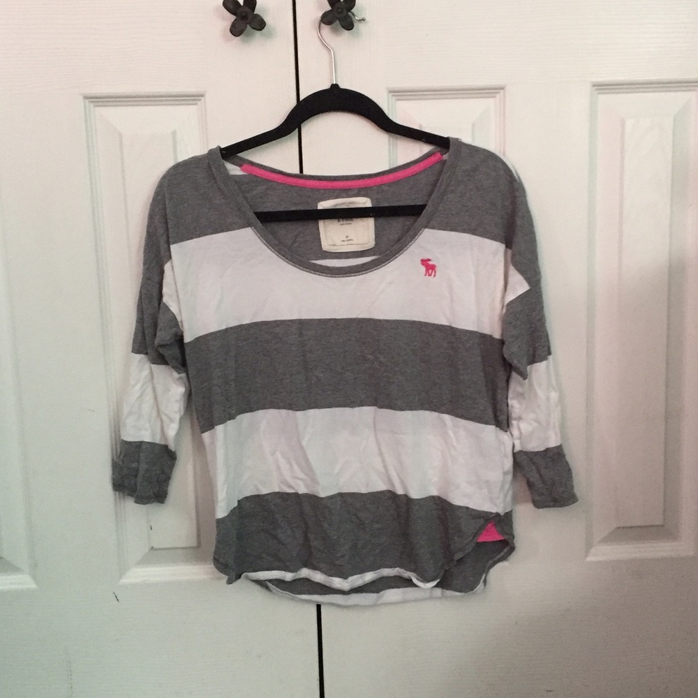 Abercrombie 3/4 sleeve top