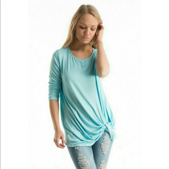 Knot Side3/4SleeveTunic• Size small $8 - Picture 6 of 7