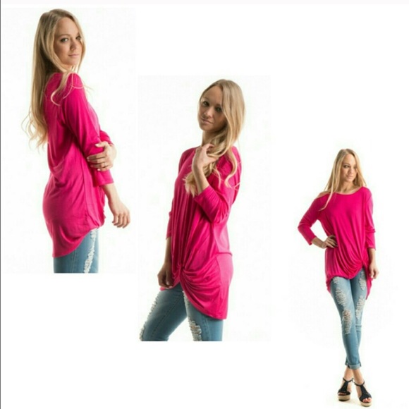 Knot Side3/4SleeveTunic• Size small $8 - Picture 3 of 7