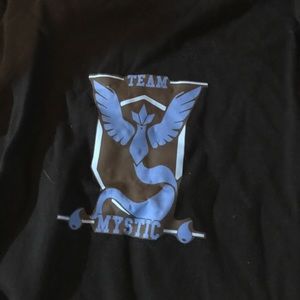 Team mystic size large unisex t shirt