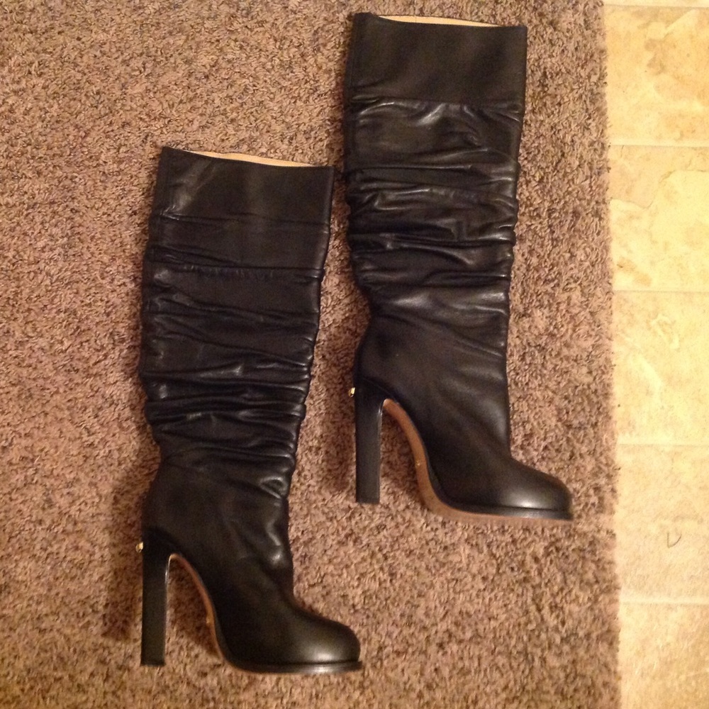 Viktor & Rolf Leather Heeled Boots - Picture 3 of 7