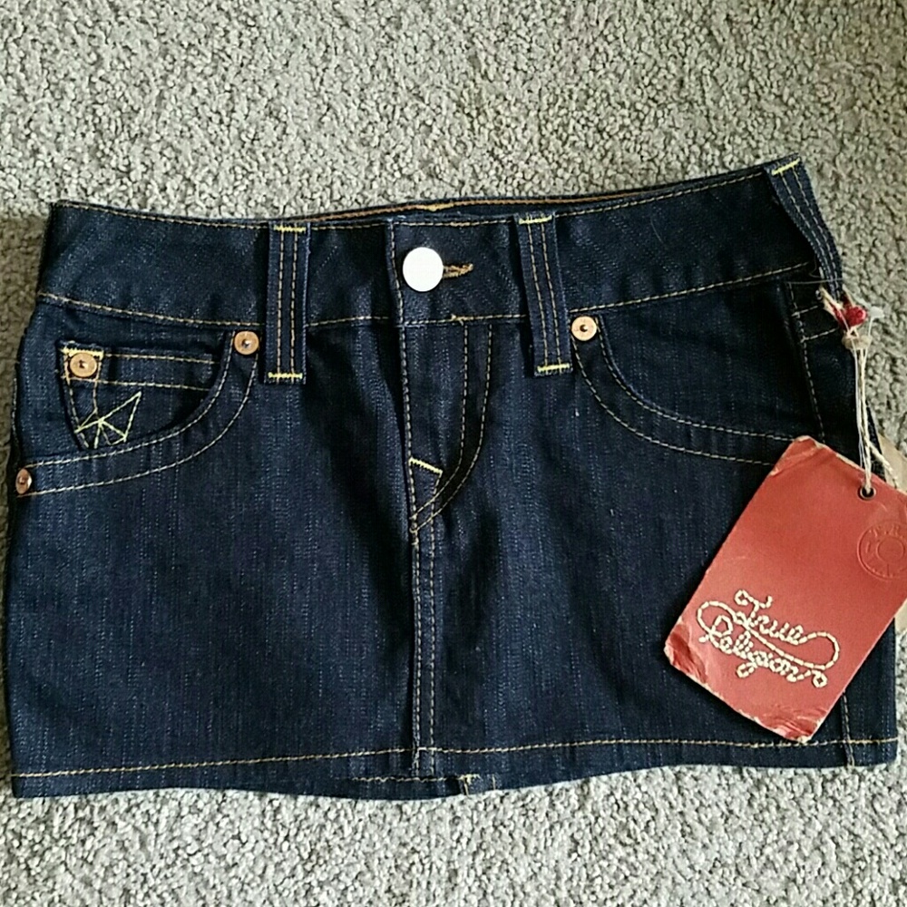 True religion skirt size 24