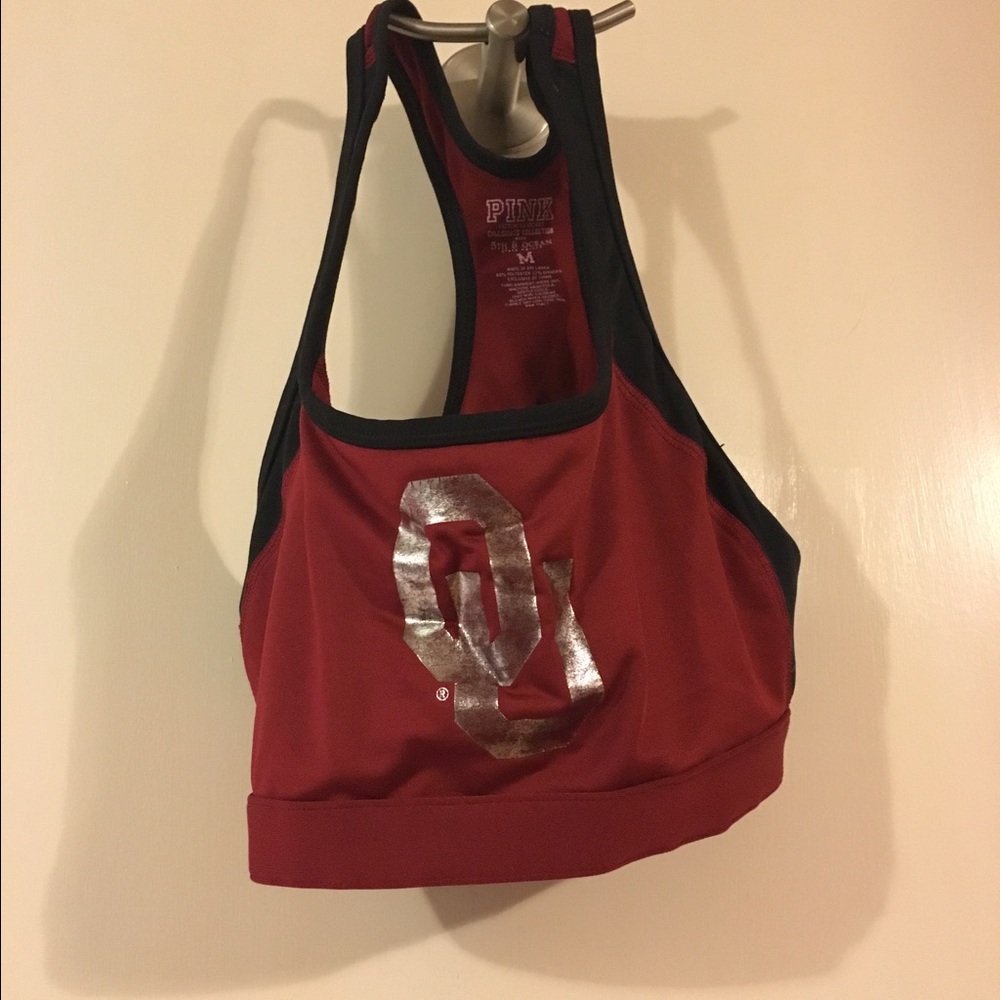 VS PiNk, OU sports bra, medium