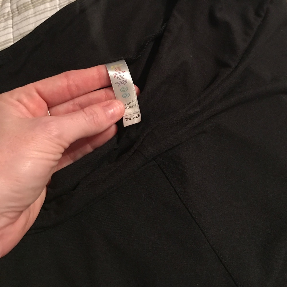 Solid BLACK LLR leggings