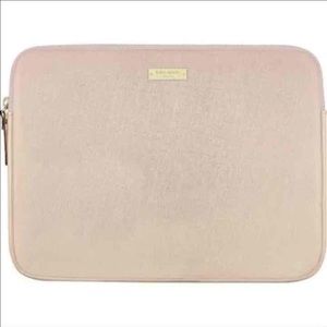 Kate Spade Laptop Case rose gold
