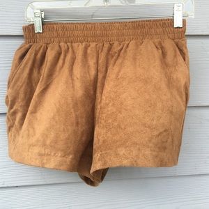 NWT Forever 21 suede shorts
