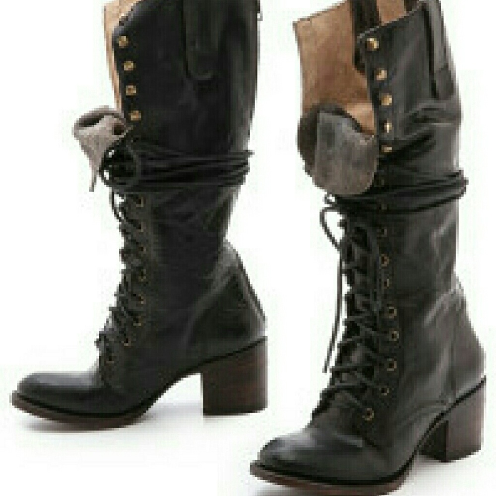 🚫SOLD🚫 Freebird by Steven Black Grany Boots - Picture 2 of 7