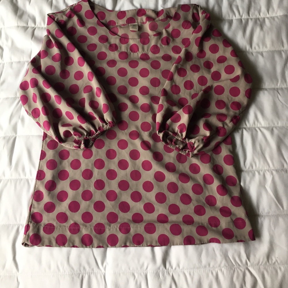 Old Navy Polka dot blouse