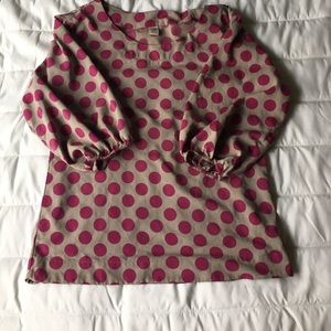 Old Navy Polka dot blouse