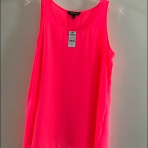 Bright pink Express Tank NWT