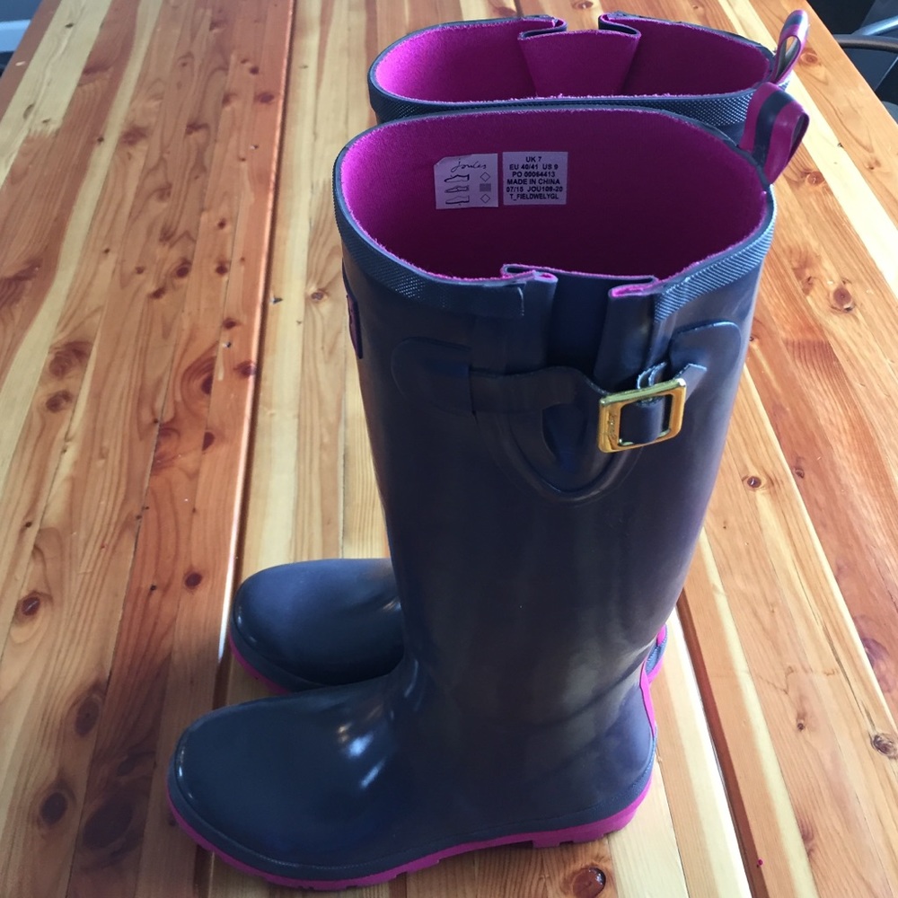 Joules rain boots