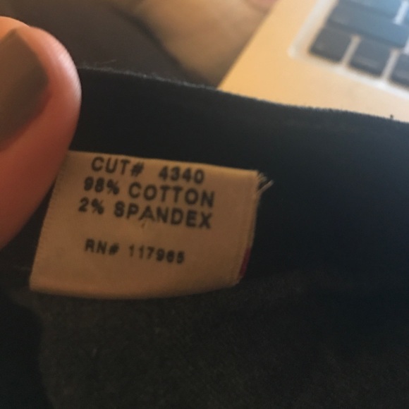 JBRAND Black Cigarette Leg Jeans - Picture 6 of 6