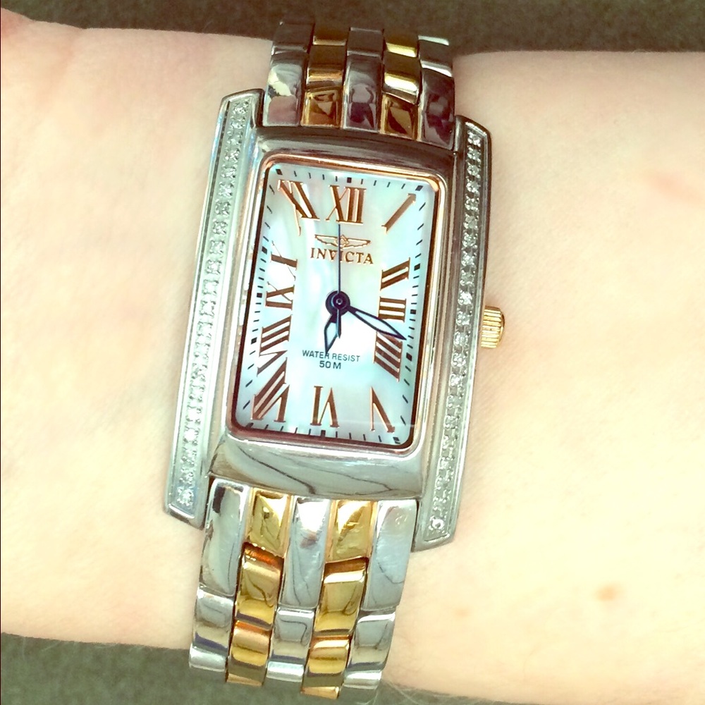 FINAL 💲 Women's Sapphire Crystal Invicta