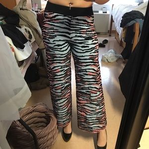 KENZO X H&M ZEBRA PANTS