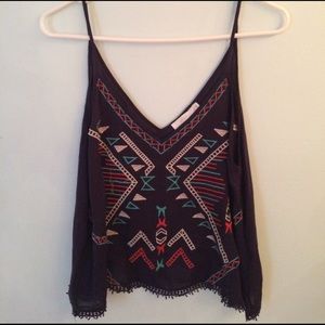 Lush tribal tank top!