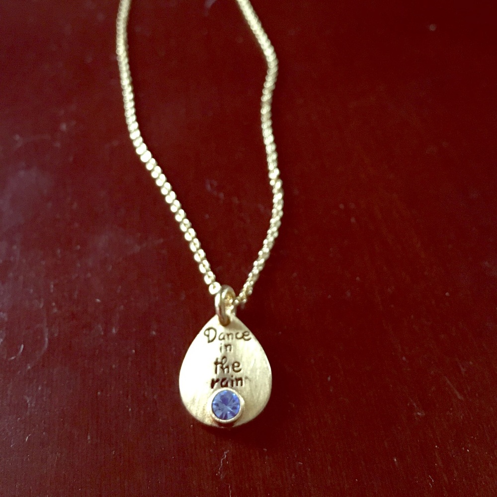 Dance in the rain necklace