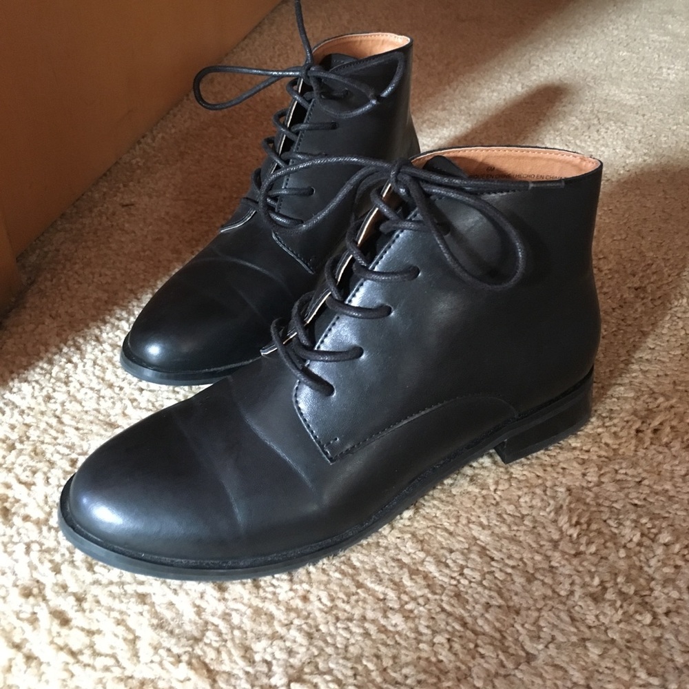 UO Leather Booties