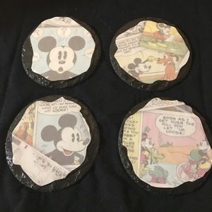 Mickey Mouse slate coasters