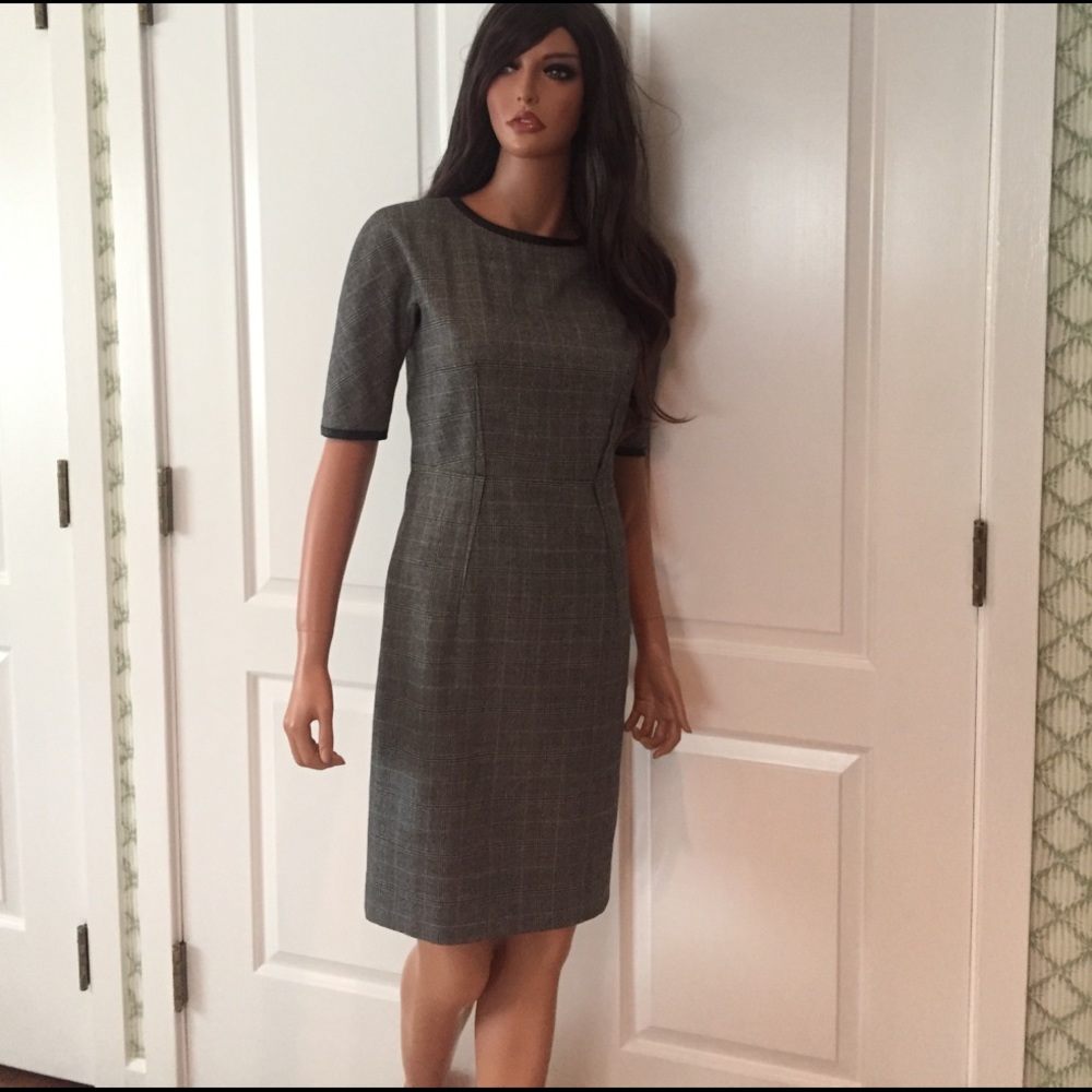 Les Copains classic plaid dress