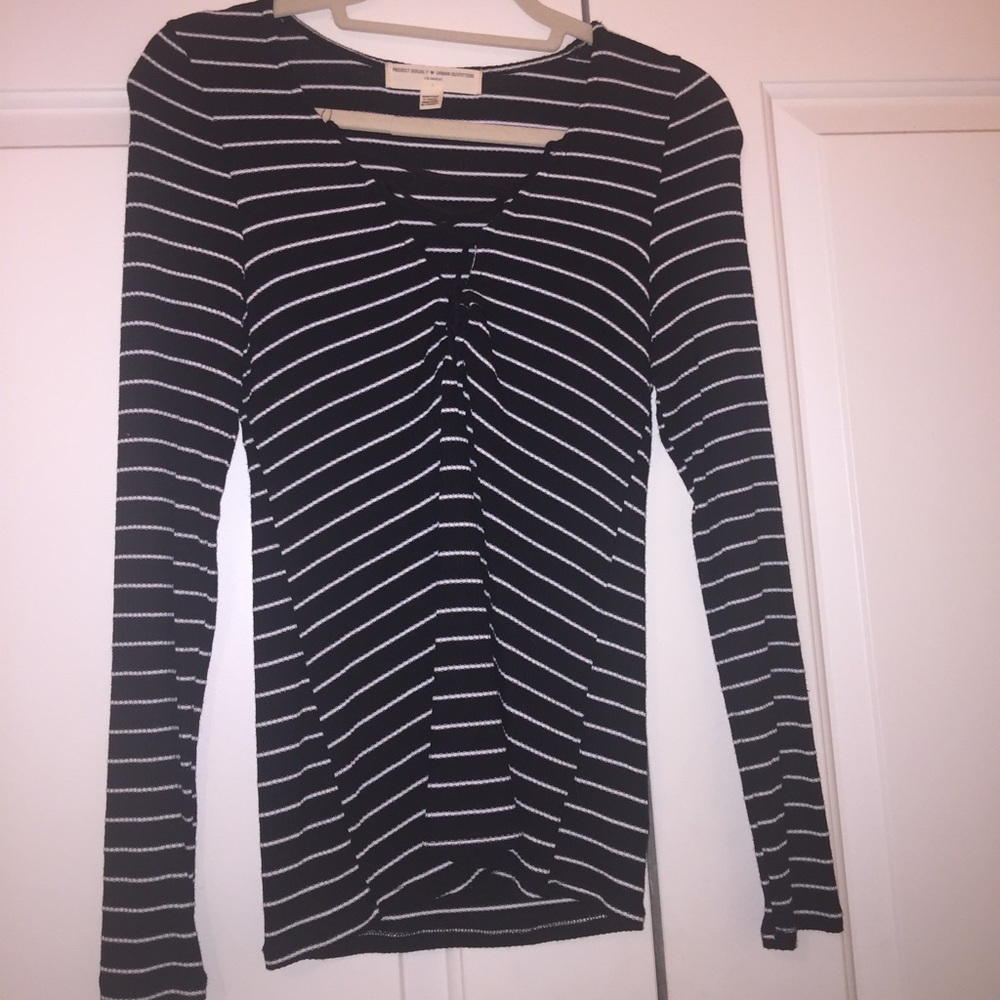 Project Social T Plunge Top urban outfitters