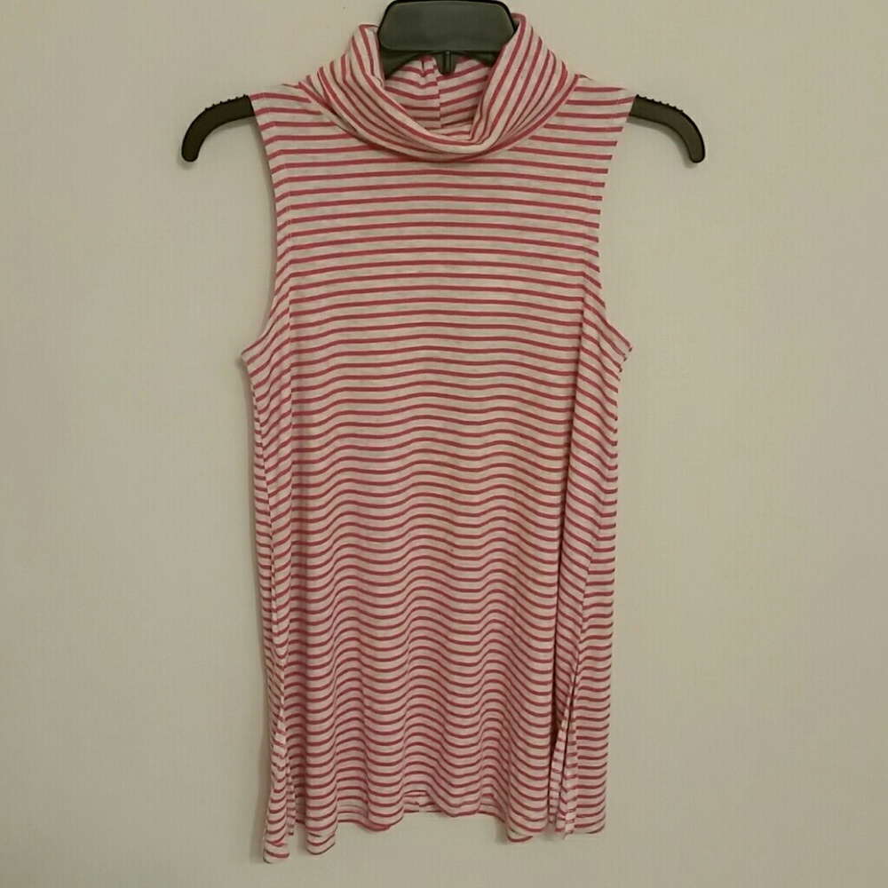 Poof Apparel Sleeveless Mock Top