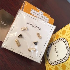 Stella & Dot Aurora Stud Pack