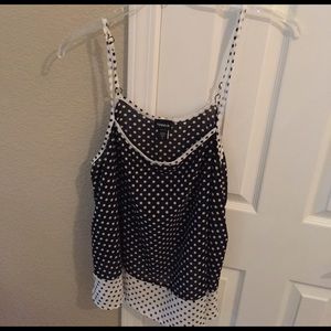 Polka dot tank top