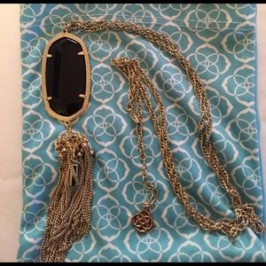 Black Kendra scott necklace