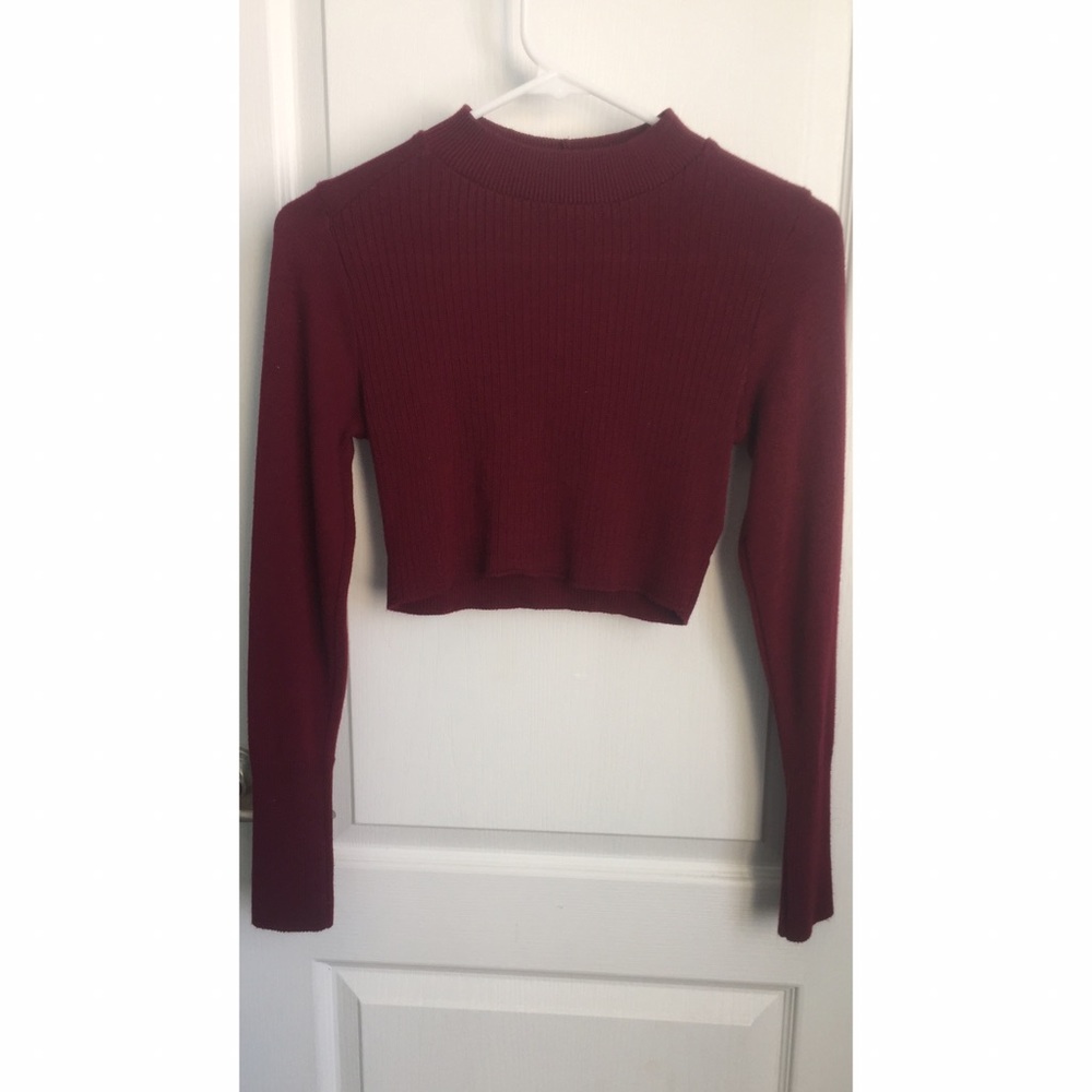 sweater crop top