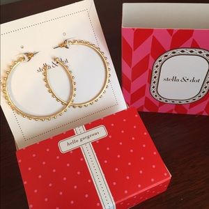 Stella & Dot Isadora Hoops - gold