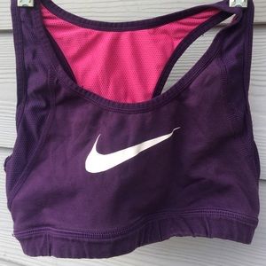 Nike reversible sports bra.
