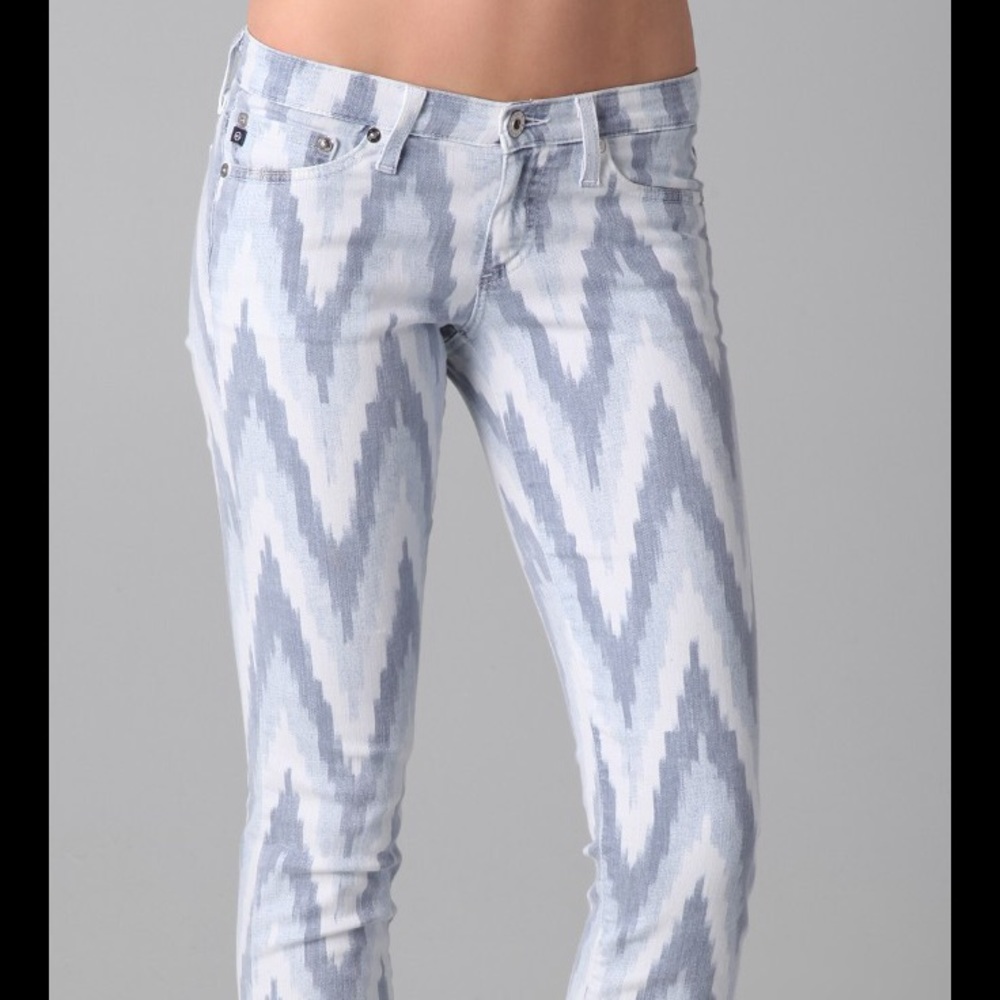 AG patterned jeans