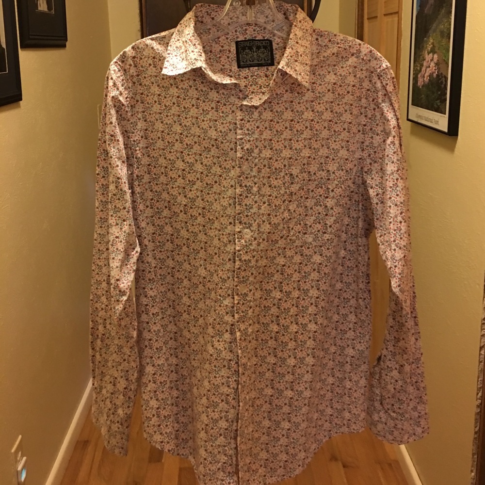 Straightfaded long sleeve blouse