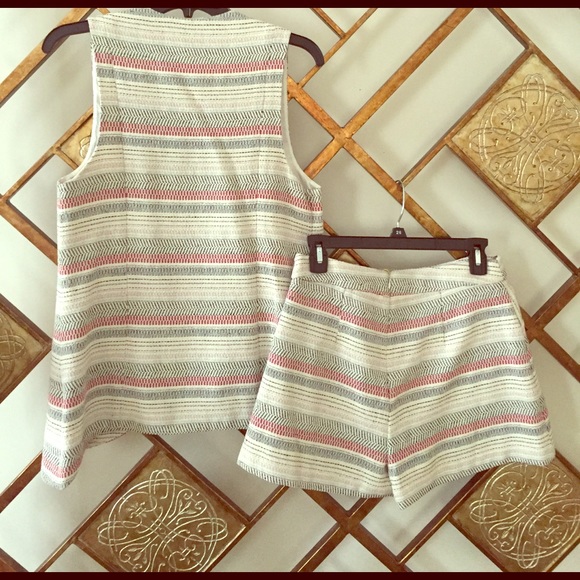 BCBGenration Vest and Short Set - Picture 2 of 4