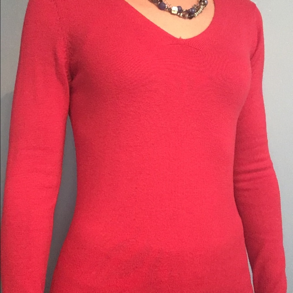 Worthington pink sweater