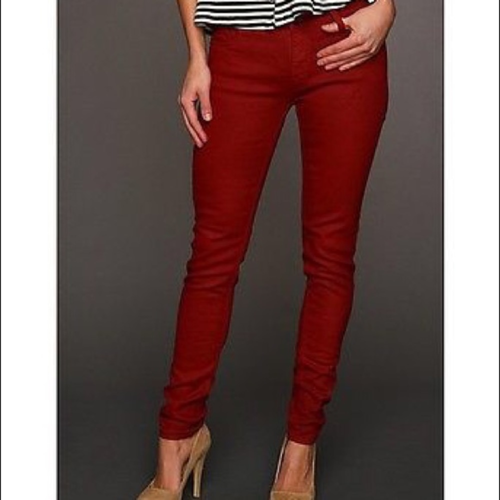 Big Star Burgundy Jeans