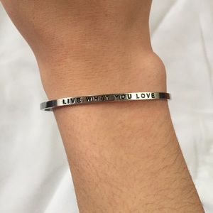 Mantra Band "Live What You Love" Bangle