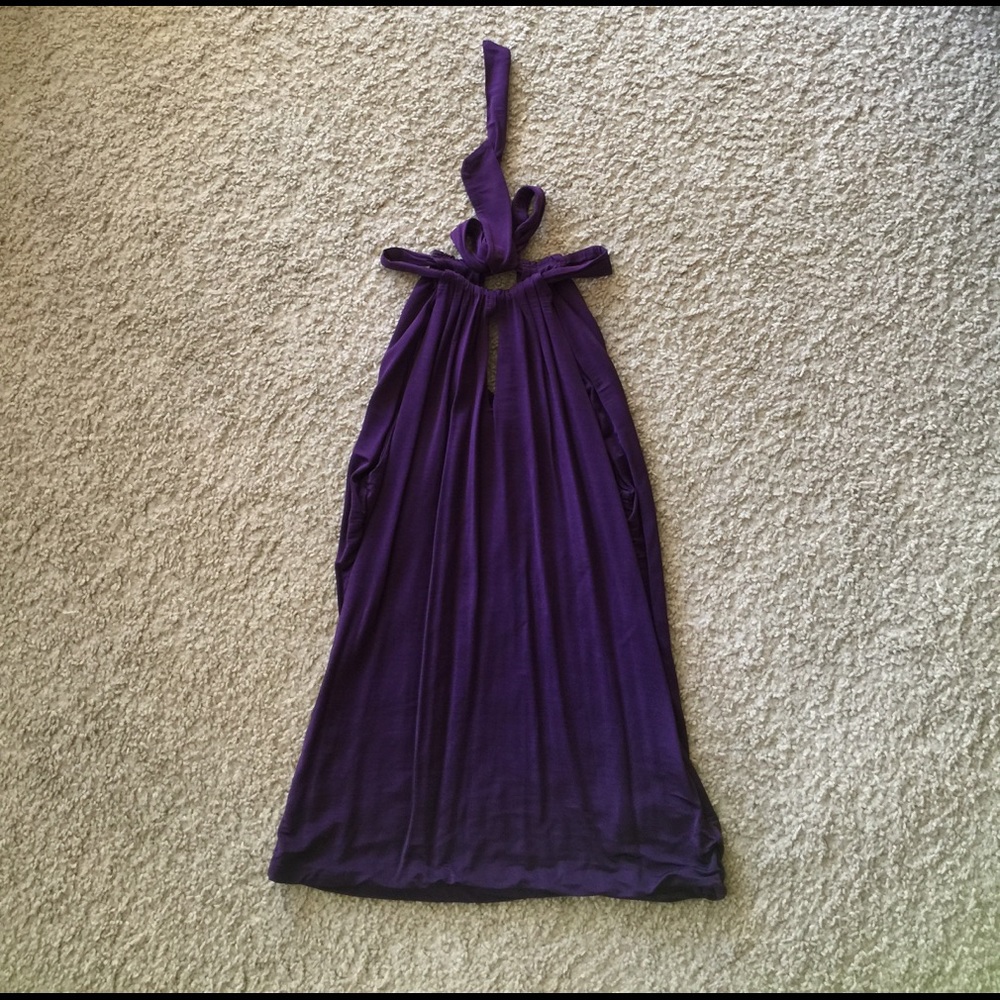 H&M dark purple tank top