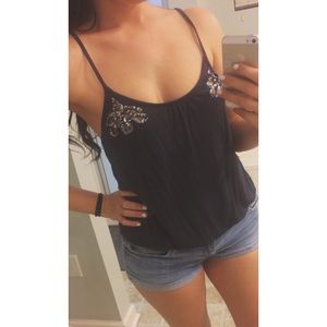 Blue Forever 21 Medium Top